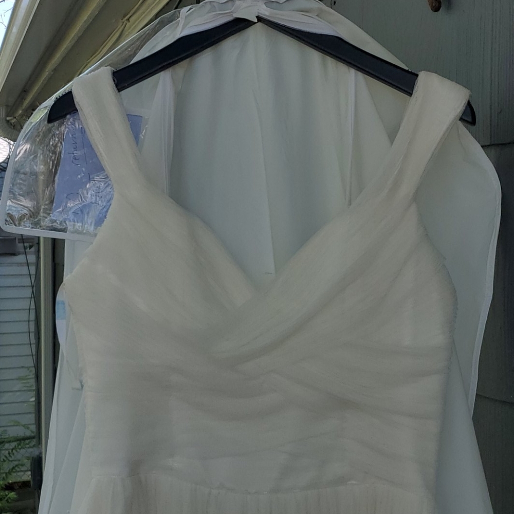 Modern Trousseau Gwen Wedding Dress Ivory Size 12 - Picture 6 of 16